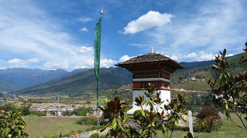 Kelionė,  Gamta,  Kalnas,  Dangus,  Medis,  Asija,  Butanas,  Be Honoraro Mokesčio