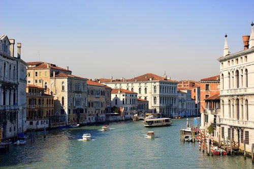 Kelionė,  Venecija,  Kanalas,  Canale Grande,  Atostogos,  Italija,  Architektūra,  Vandenų
