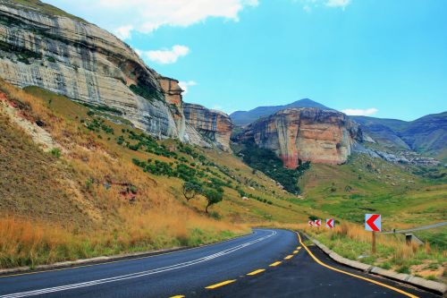 Kalnai,  Nacionalinis & Nbsp,  Kelias,  Drakensbergas,  Keliaujant Kalnuose