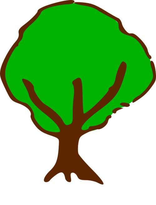 Medis, Lauke, Aplinka, Miškas, Augmenija, Augalas, Žalias, Augimas, Mediena, Flora, Nemokama Vektorinė Grafika