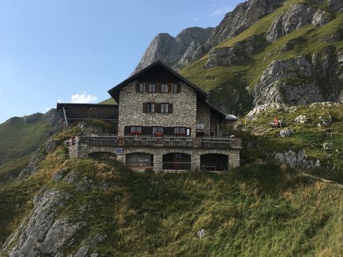 Pasivaikščiojimas, Alpės, Austria, Kalė, Namas, Kalnas