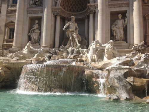 Trevi Fontanas, Trevi, Fontanas, Roma, Italy