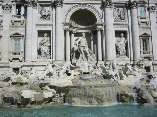 Trevi Fontanas, Roma, Italy, Romanai, Senovė, Paminklas