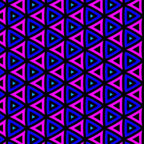 Trikampiai, Modelis, Trikampis Modelis, Mėlynas Trikampis, Violetinis Trikampis, Mėlynas, Violetinė, Besiūliai, Šiuolaikiška, Tekstūra, Pakartoti, Geometrinis