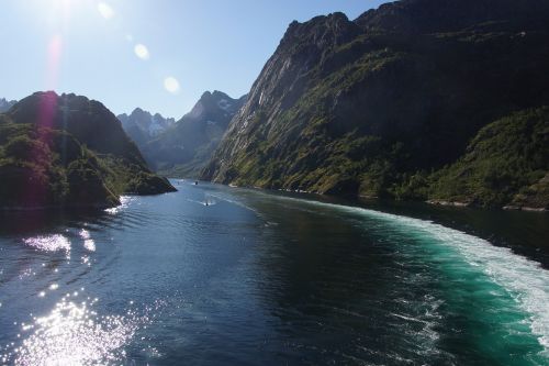 Troll Fjord, Sklandus Maršrutas, Vartai, Šoninis Žvilgsnis, Raftsund, Norvegija