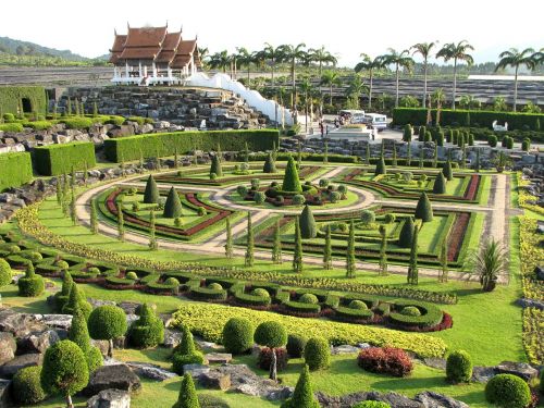Atogrąžų Parkas Nong Nuch Tailandas, Botanikos Sodas, Kraštovaizdžio Dizainas, Sodas, Kelionė, Turizmas