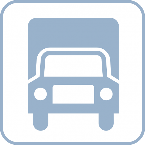 Sunkvežimis, Sunkvežimis, Transporto Priemonė, Simbolis, Ženklas, Siluetas, Nemokama Vektorinė Grafika