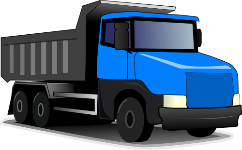 Sunkvežimis, Transportas, Darbas, Žemos Apkrovos Sunkvežimis, Nemokama Vektorinė Grafika