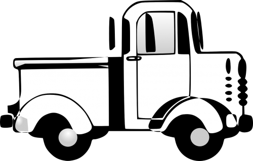 Sunkvežimis, Gabenimas, Transporto Priemonė, Pakrovimas, Pastato Dalis, Nemokama Vektorinė Grafika
