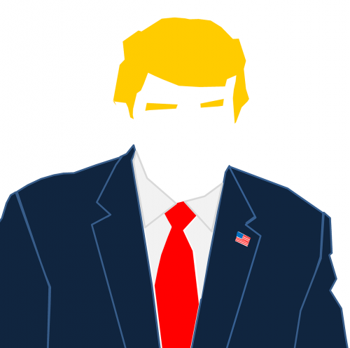 Trumpas, Donaldas Trampas, Prezidentas, Usa, Animacinis Filmas, Lyderis, Politikė, Respublikonų