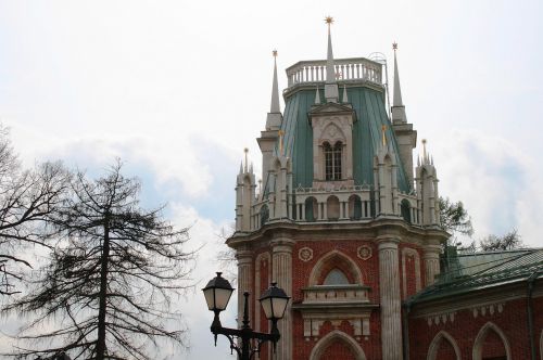 Rūmai,  Gotika,  Architektūra,  Atmosfera,  Царицынский Rūmai Maskvoje
