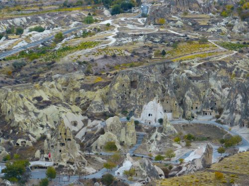 Tufa, Uolienos Formacijos, Kraštovaizdis, Cappadocia, Turkija
