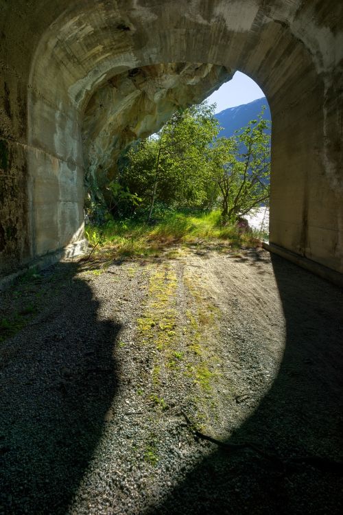Tunelis,  Senas Kelias,  Kelionė,  Paliktas,  Norvegija,  Be Honoraro Mokesčio