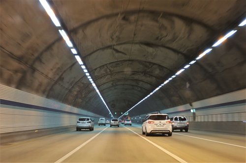 Tunelis,  Kelių,  Highway,  Veikia,  Automobilis