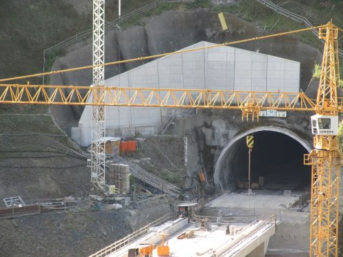 Tunelio Statybvietė, Greitųjų Geležinkelių Linija, Masserberg, Ledas