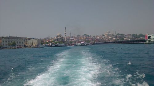 Turkija, Istanbulas, Fosforas, Jūra, Vanduo, Panorama