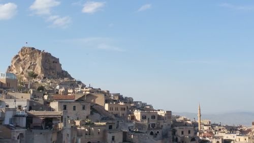 Turkija, Cappadocia, Uolingas, Slėnis