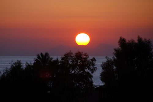 Turkija, Saulėlydis, Šventė, Jūra, Abendstimmung