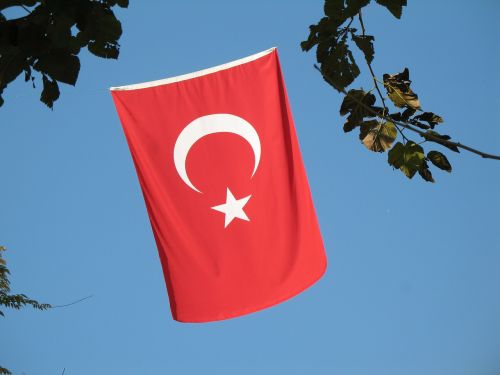 Turkija, Istanbulas, Vėliava, Raudona, Vėliavos, Patriotinis