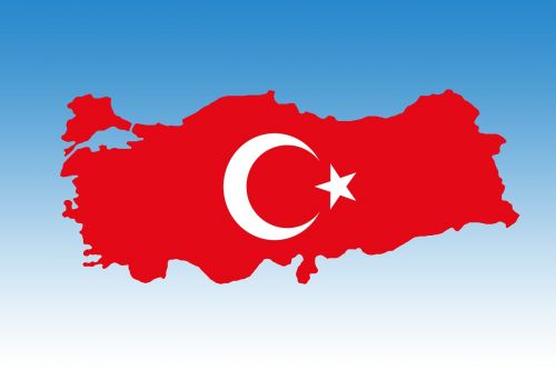 Turkija, Pusmėnulis, Pjautuvas, Žvaigždė, Žemė, Vėliava, Turkish, Islamas, Islamic