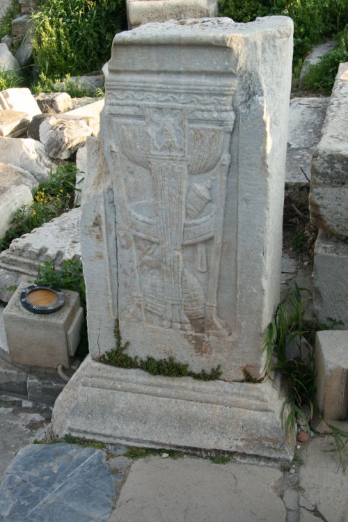 Turkija,  Efesas,  Griuvėsiai,  Emblema,  Turkijos Efeso Griuvėsiai