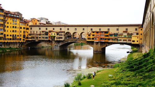 Toskana, Florencija, Tiltas, Ponte Vecchio