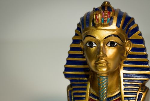 Tutankhamun, Egyptian, Faraonas, Egiptas, Kultūra, Istorija, Galva, Biustas, Senovės