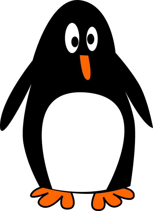 Tux, Pingvinas, Gyvūnas, Paukštis, Linux, Mielas, Unix, Talismanas, Nemokama Vektorinė Grafika