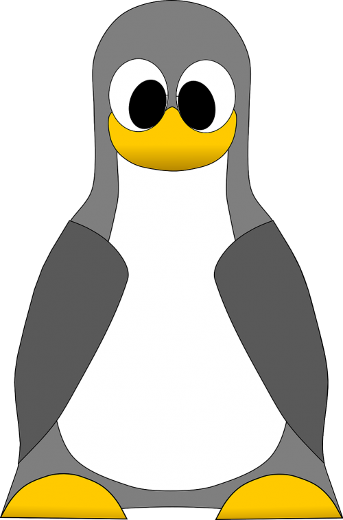Tux, Pingvinas, Linux, Logotipas, Simbolis, Piktograma, Nemokama Vektorinė Grafika