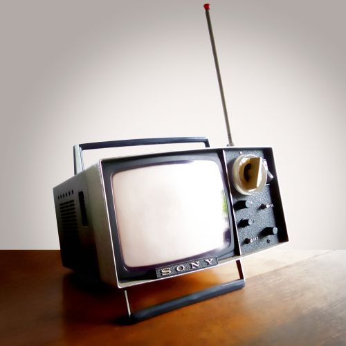 Tv, Sony, Japanese, Vintage, Nešiojamas Televizorius