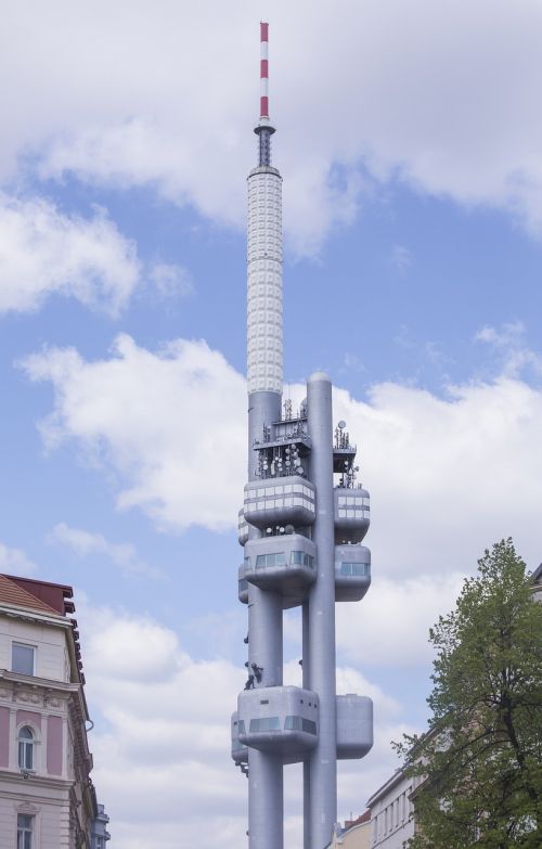 Tv Bokštas, Prague, Radijas, Bokštas, Architektūra, Signalas