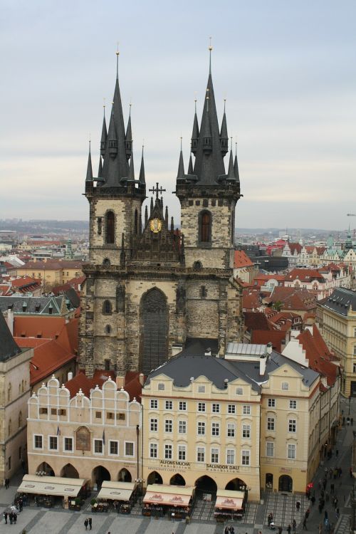 Týn Bažnyčia, Bažnyčia, Bažnyčios Šereliai, Prague, Miestas, Čekų