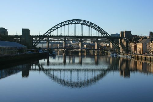 Tyne, Tiltas, Newcastle, Upė, Tiltai, Geordie, Tonas, Aukštas Lygis