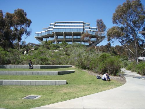 Ucsd, Biblioteka, San Diego, Geisel Biblioteka, Kalifornija, Architektūra