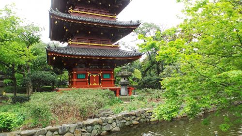 Ueno, Japanese, Japonija, Tokyo, Pagoda, Gamta