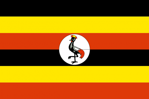 Uganda, Vėliava, Nacionalinis, Šalis, Simbolis, Tauta, Ženklas, Ugandanas, Afrikos, Afrika, Nemokama Vektorinė Grafika