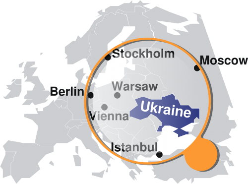 Ukraina, Žemėlapis, Vieta, Šalis, Miestai, Sienos, Geografija, Europa, Rusija, Apylinkes, Nemokama Vektorinė Grafika