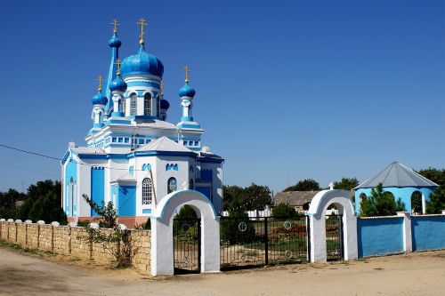 Ukraina, Ortodoksas, Bažnyčia, Vojkove, Krymo