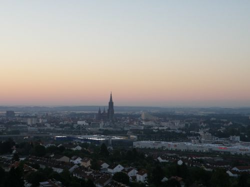 Ulm, Saulėtekis, Saulėlydis, Perspektyva, Münsteris