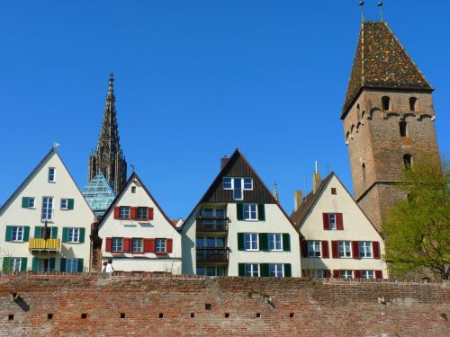 Ulm, Miesto Vaizdas, Münsteris, Metzgerturm