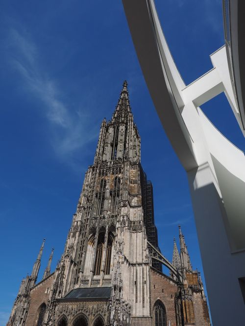 Ulmi Katedra, Münsteris, Pastatas, Bažnyčia, Bokštas, Ulm, Spire, Dom, Bokštas, Architektūra, Katedra