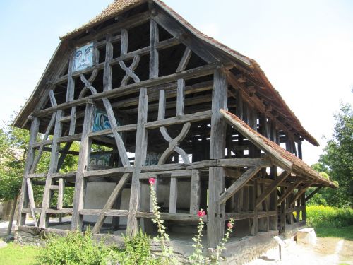Ungersheim Ecomuseum, Santūra, Lukštas, Alsace, Istoriškai