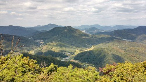 Ungilsan, Alpinizmas, Korėjos Respublika, Ruduo