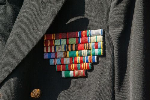 Uniforma, Kariuomenė, Dekoracijos, Medaliai, Marin
