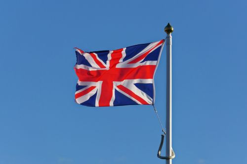 Union Jack, Vėliava, Raudona, Balta, Mėlynas, Flagpole, Sąjunga, Domkratas, Britanija, United, Britanija, Uk, Karalystė, Puiku, Nacionalinis, Britanijos Vėliava
