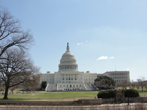 Jungtinės Valstijos, Vašingtonas, Capitol, Amerikietis, Kapitolio Vaizdas, Amerikos Parlamentas