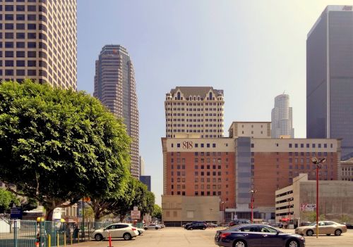 Usa, Los Andželas, Dangoraižis, Panorama, Miesto Kelionė