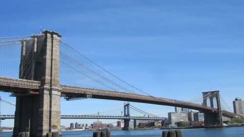 Usa, Tiltas, Niujorkas, Brooklynas