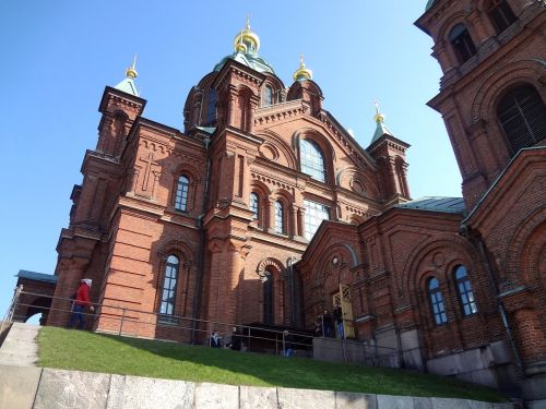 Uspenskij Katedra, Helsinki, Bažnyčia, Pastatas, Suomių, Finland
