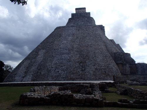 Uxmal, Maya, Yukatanas, Piramidė
